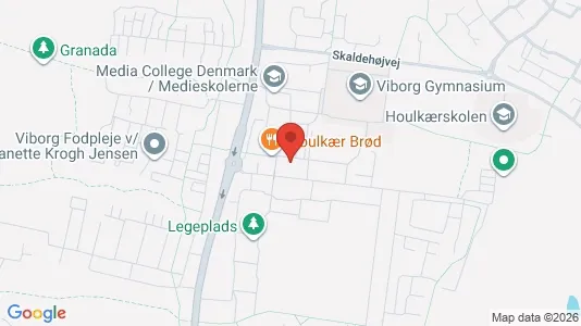 Apartments for rent i Viborg - kort over placeringen