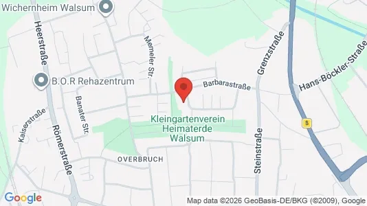 Apartments for rent i Duisburg - kort over placeringen