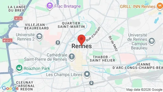 Apartments for rent in Rennes - Photo from Google Street View