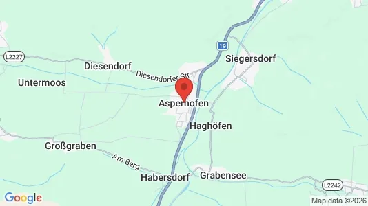 Apartments for rent i Asperhofen - kort over placeringen