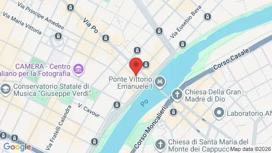 Apartments for rent i Turin - kort over placeringen