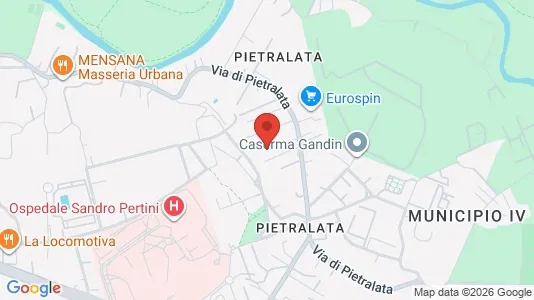 Apartments for rent i Roma Municipio IV – Tiburtino - kort over placeringen