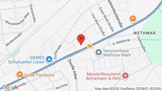 Apartments for rent i Unna - kort over placeringen