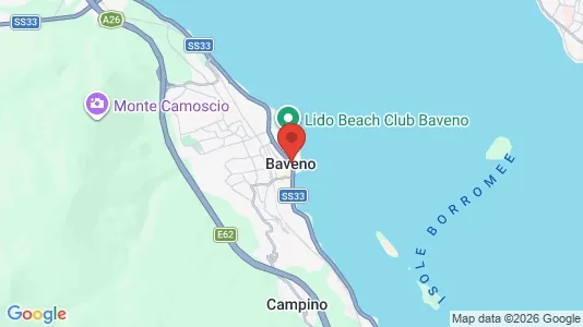 Houses for rent i Baveno - kort over placeringen