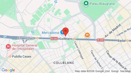 Apartments for rent in Barcelona Les Corts - Photo from Google Street View