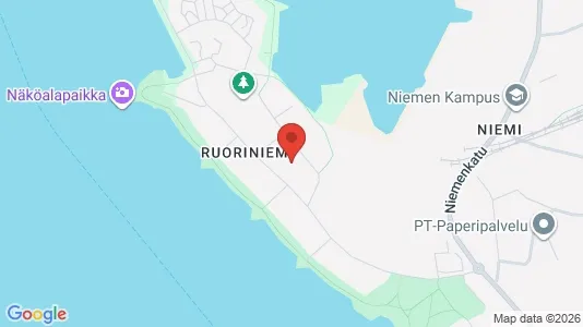 Apartments for rent i Lahti - kort over placeringen