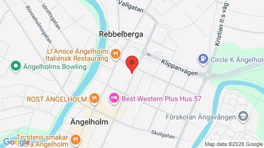 Apartments for rent i Ängelholm - kort over placeringen
