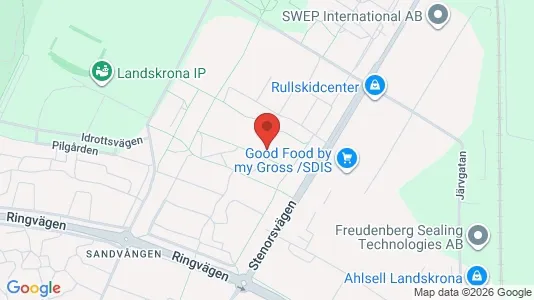 Apartments for rent in Landskrona - Photo from Google Street View