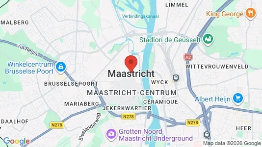 Houses for rent i Maastricht - kort over placeringen