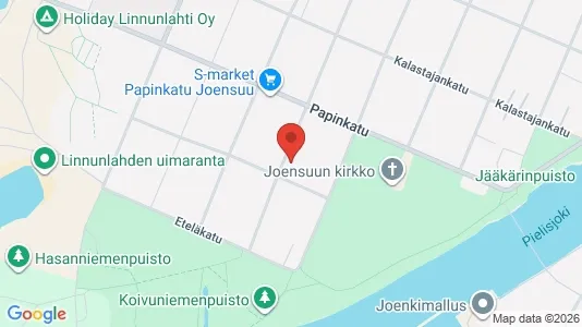 Apartments for rent i Joensuu - kort over placeringen