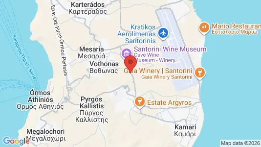 Apartments for rent in Santorini - Photo from Google Street View