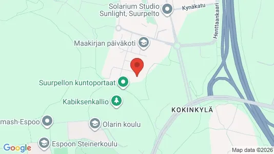 Apartments for rent i Espoo - kort over placeringen