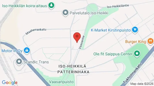 Apartments for rent i Turku - kort over placeringen