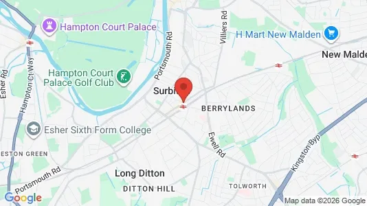 Apartments for rent in Surbiton - Surrey - Photo from Google Street View