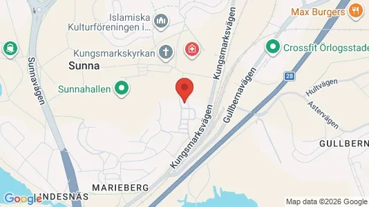 Apartments for rent i Karlskrona - kort over placeringen