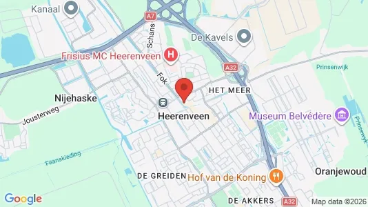 Apartments for rent in Heerenveen - Photo from Google Street View