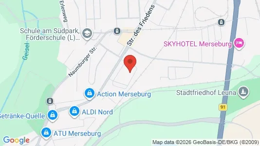 Apartments for rent i Saalekreis - kort over placeringen