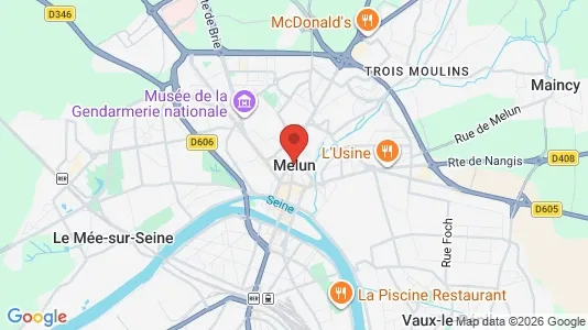 Houses for rent in Melun - Photo from Google Street View