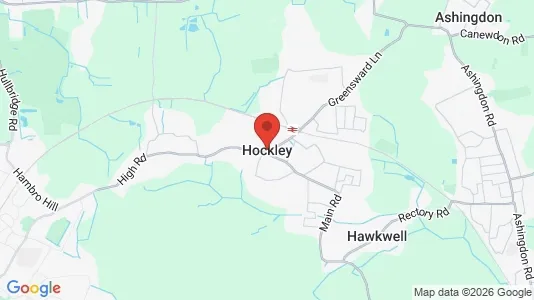Apartments for rent i Hockley - Essex - kort over placeringen