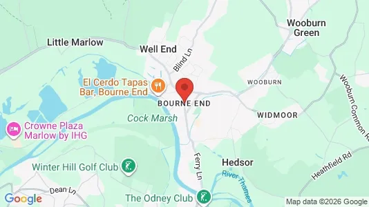 Apartments for rent i Bourne end - Buckinghamshire - kort over placeringen