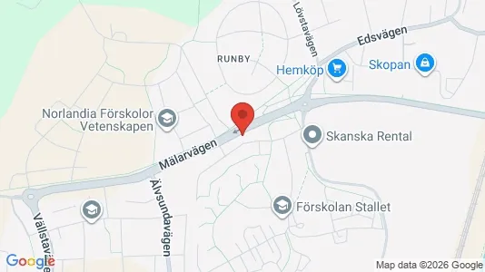 Apartments for rent i Upplands Väsby - kort over placeringen