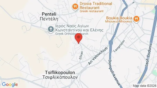 Apartments for rent i Ioannina - kort over placeringen