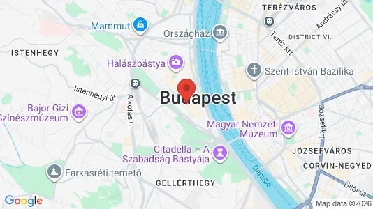 Apartments for rent i Budapest Várkerület - kort over placeringen