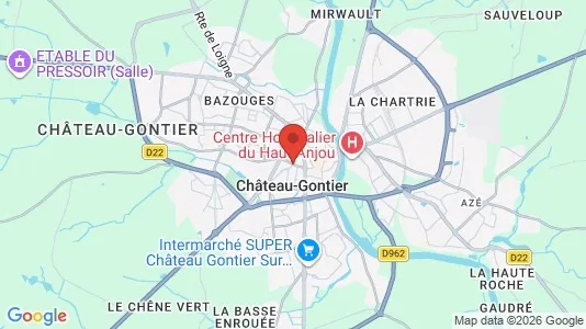 Houses for rent in Château-Gontier - Photo from Google Street View