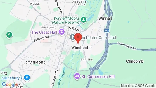 Apartments for rent i Winchester - Hampshire - kort over placeringen