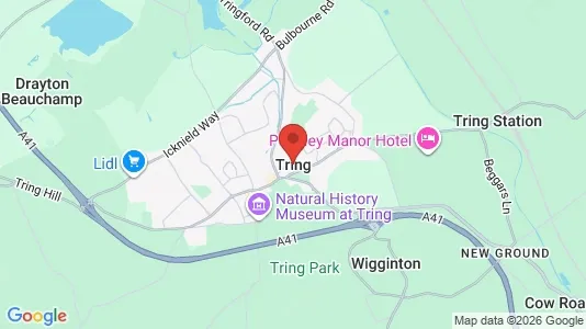 Apartments for rent i Tring - Hertfordshire - kort over placeringen