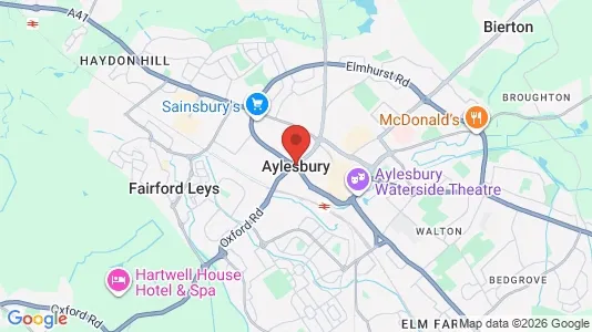 Rooms for rent in Aylesbury - Buckinghamshire - Photo from Google Street View