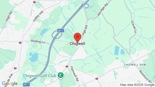 Apartments for rent i Chigwell - Essex - kort over placeringen