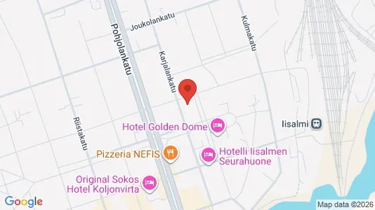 Apartments for rent i Iisalmi - kort over placeringen
