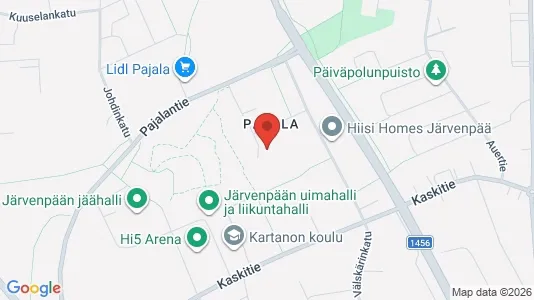 Apartments for rent i Järvenpää - kort over placeringen