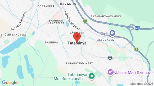 Apartments for rent i Tatabányai - kort over placeringen