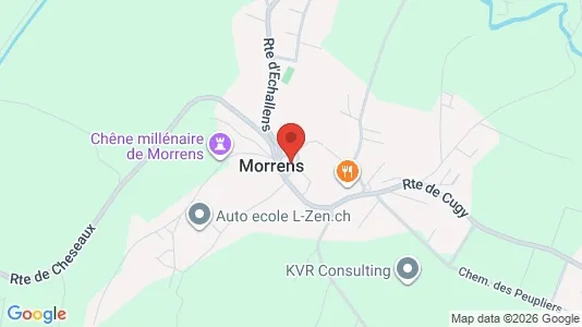 Apartments for rent i Gros-de-Vaud - kort over placeringen