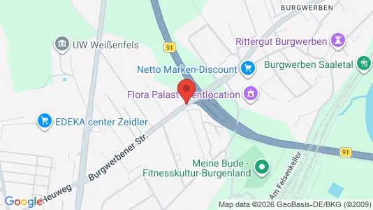 Apartments for rent i Burgenlandkreis - kort over placeringen