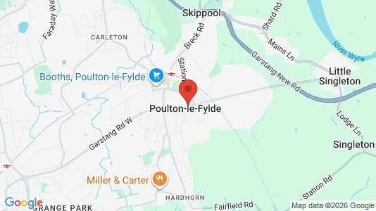Apartments for rent in Poulton-le-Fylde - Lancashire - Photo from Google Street View