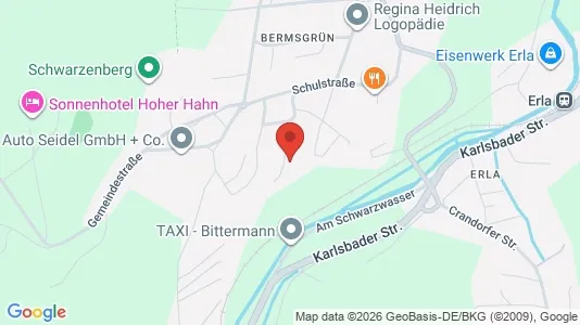 Apartments for rent i Erzgebirgskreis - kort over placeringen