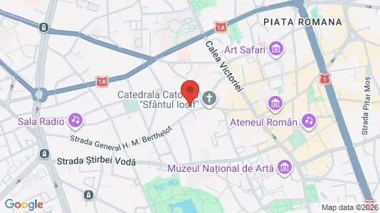 Apartments for rent i Bucharest - Sectorul 1 - kort over placeringen
