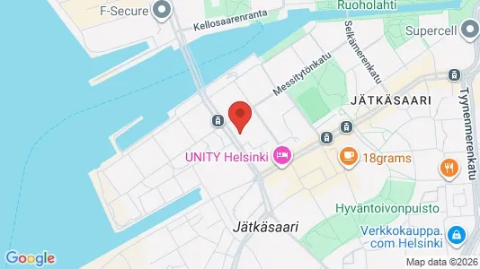 Apartments for rent i Helsinki Eteläinen - kort over placeringen