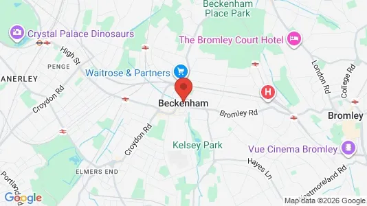 Houses for rent in Beckenham - Kent - Photo from Google Street View