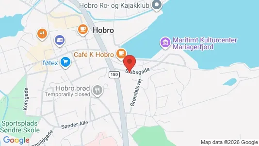 Apartments for rent i Hobro - kort over placeringen