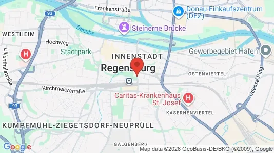 Apartments for rent in Regensburg - Photo from Google Street View