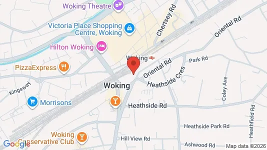 Apartments for rent in Woking - Surrey - Photo from Google Street View
