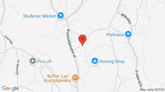 Apartments for rent i Sljeme (Medvednica-Tomislavac) - kort over placeringen