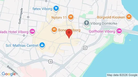 Apartments for rent i Viborg - kort over placeringen