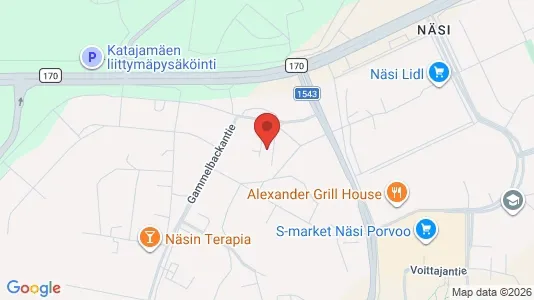 Apartments for rent i Porvoo - kort over placeringen