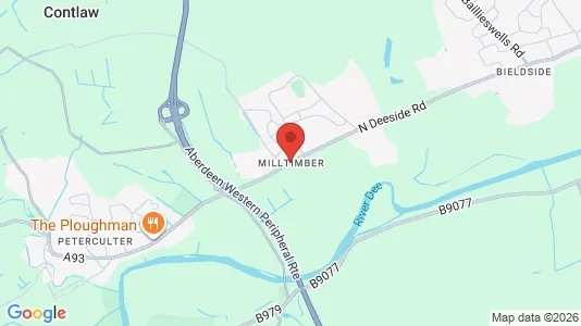 Houses for rent i Milltimber - Aberdeenshire - kort over placeringen