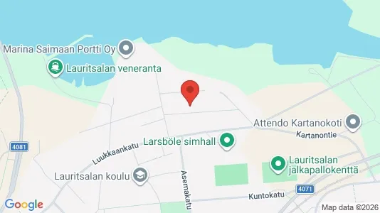 Apartments for rent in Lappeenranta - Photo from Google Street View